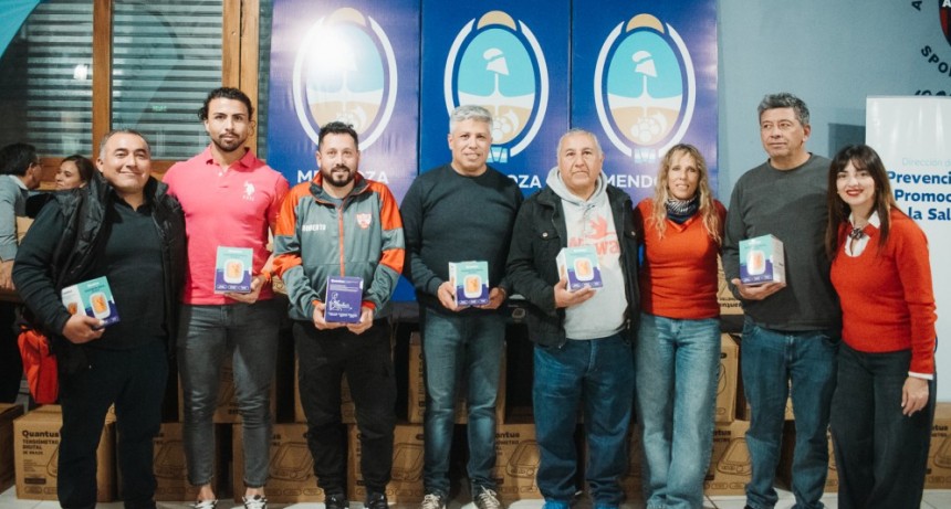 Tupungato recibi&oacute; tensi&oacute;metros para fortalecer la prevenci&oacute;n cardiovascular